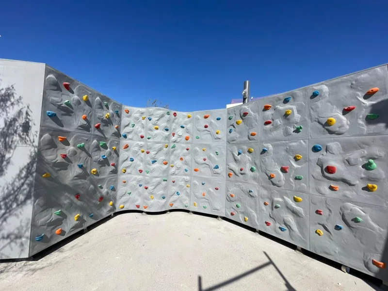 Amaala Red Sea outdoor climbing wall