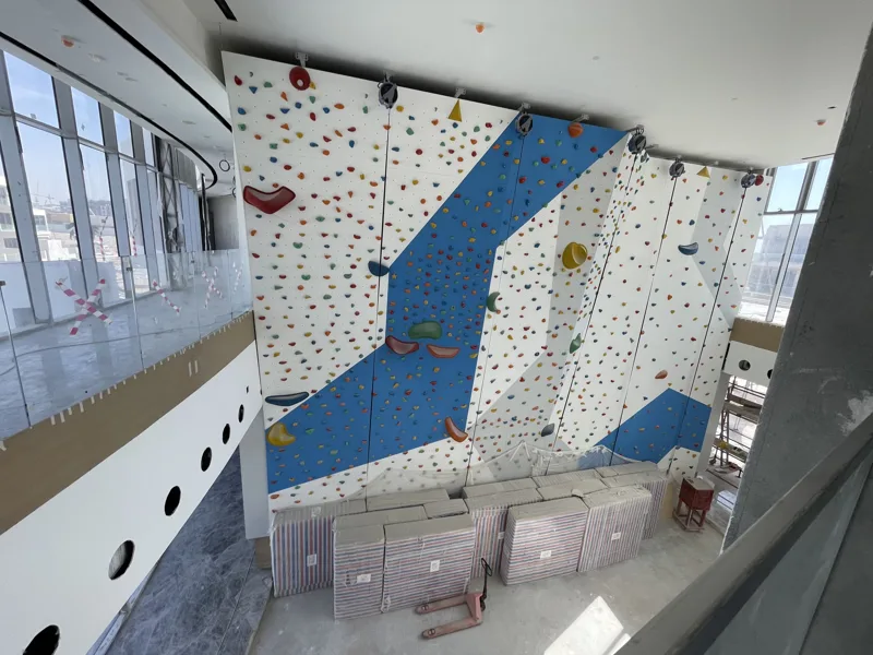 South Bay Dubai indoor climbing wall