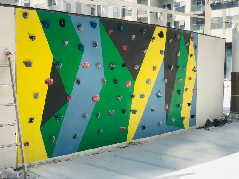 Lawnz climbing wall project
