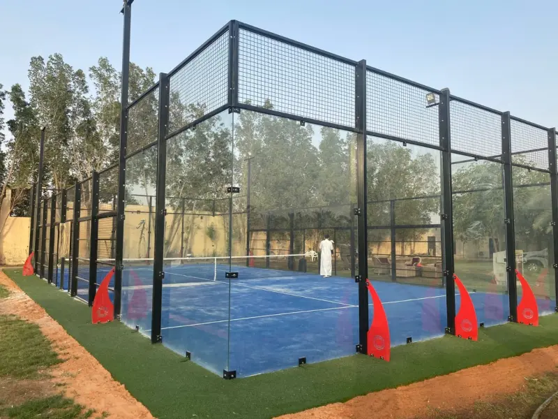 Private villa padel court in Riyadh